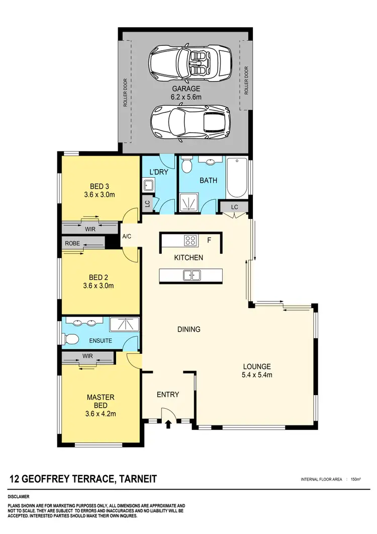 Floorplan of Homely house listing, 12 Geoffrey Terrace, Tarneit VIC 3029