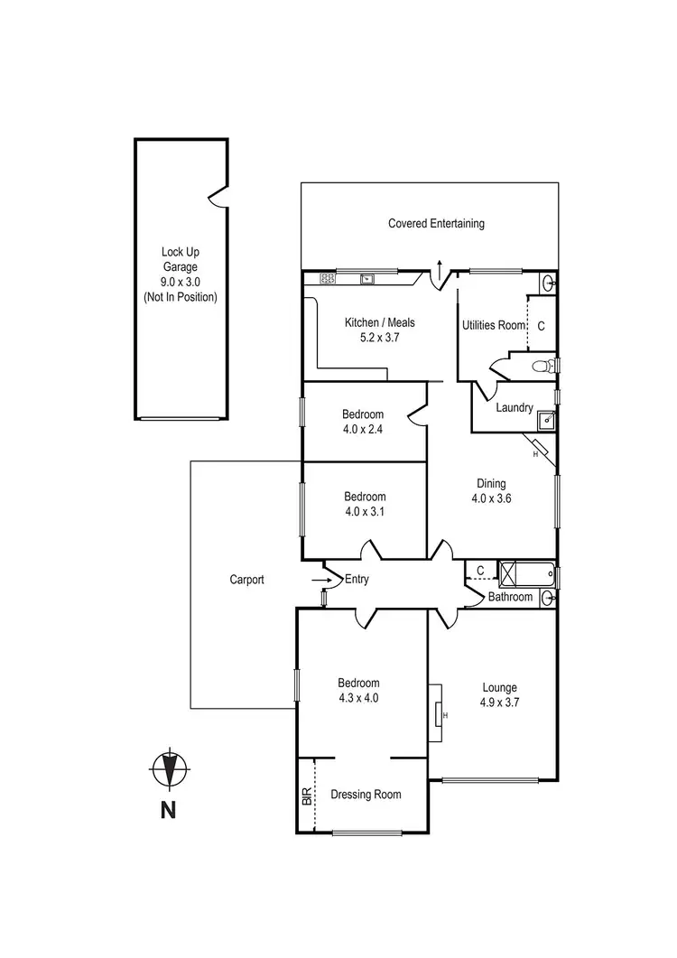 Floorplan of Homely house listing, 11 Beena Avenue, Carnegie VIC 3163