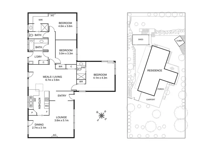 Floorplan of Homely house listing, 6 Jarman Court, Sorrento VIC 3943