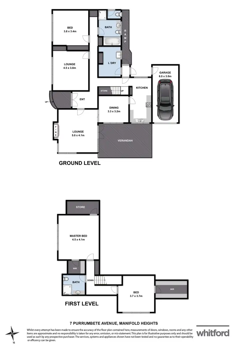 Floorplan of Homely house listing, 7 Purrumbete Avenue, Manifold Heights VIC 3218