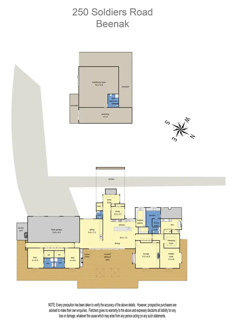 Floorplan of Homely rural property listing, 250 Soldiers Road, Gembrook VIC 3783