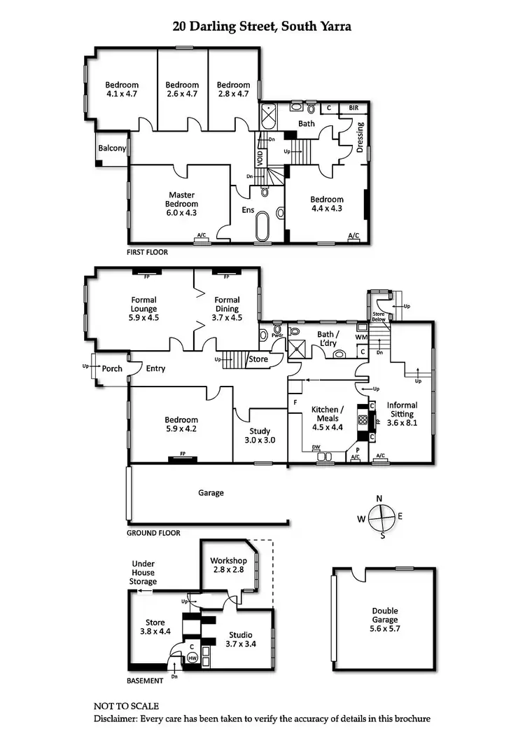 Floorplan of Homely house listing, 20 Darling Street, South Yarra VIC 3141