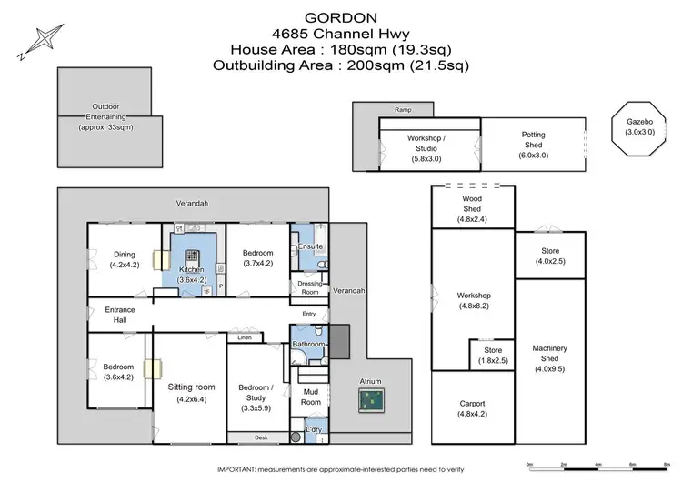 Floorplan of Homely house listing, 4685 Channel Highway, Gordon TAS 7150