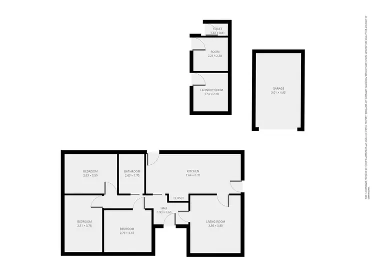 Floorplan of Homely house listing, 5404 Traralgon- Maffra Road, Tinamba VIC 3859