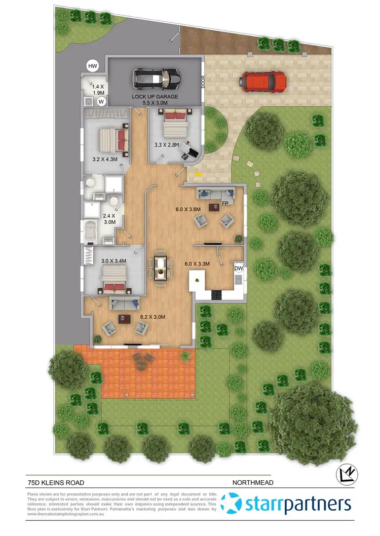 Floorplan of Homely house listing, 75D Kleins Road, Northmead NSW 2152