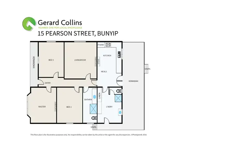 Floorplan of Homely house listing, 15 Pearson Street, Bunyip VIC 3815