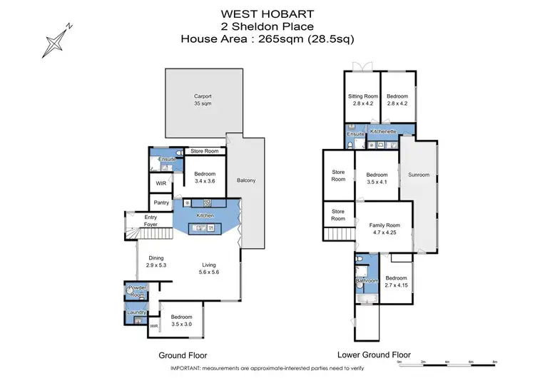 Floorplan of Homely house listing, 2 Sheldon Place, West Hobart TAS 7000