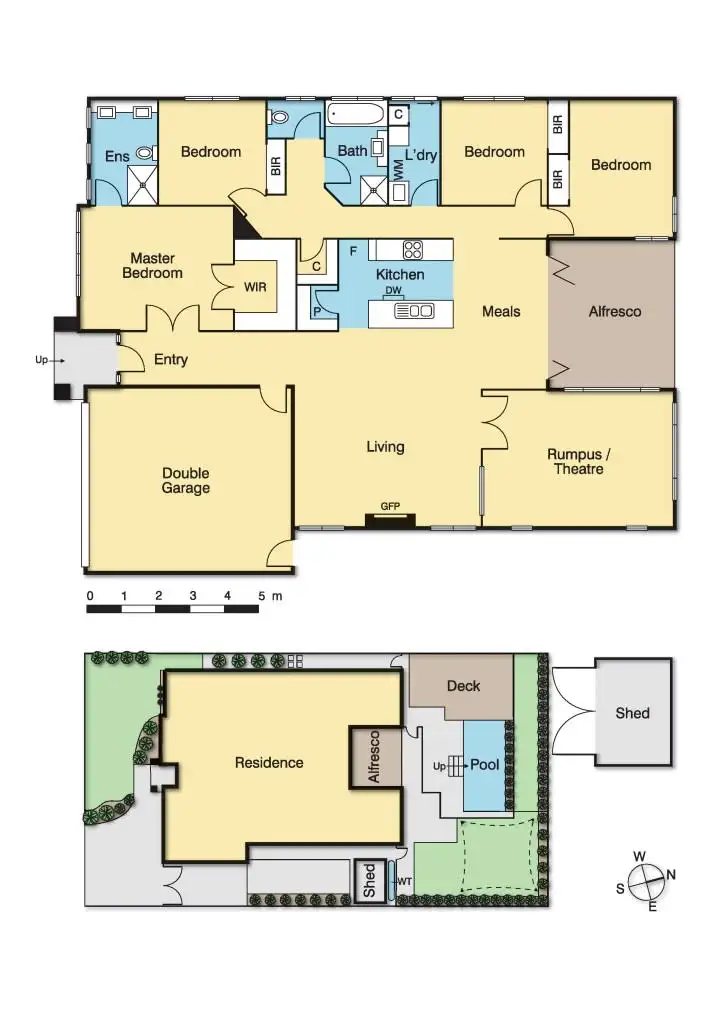 Floorplan of Homely house listing, 11 Counthan Terrace, Doreen VIC 3754
