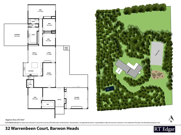 Floorplan of Homely house listing, 32 Warrenbeen Court, Barwon Heads VIC 3227