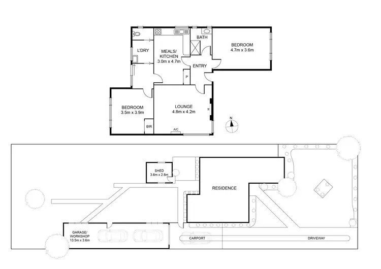 Floorplan of Homely house listing, 7 Albert Street, Highett VIC 3190
