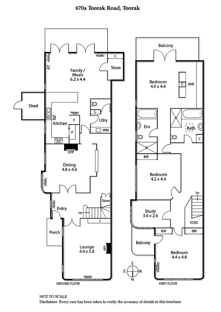 Floorplan of Homely house listing, 670A Toorak Road, Toorak VIC 3142