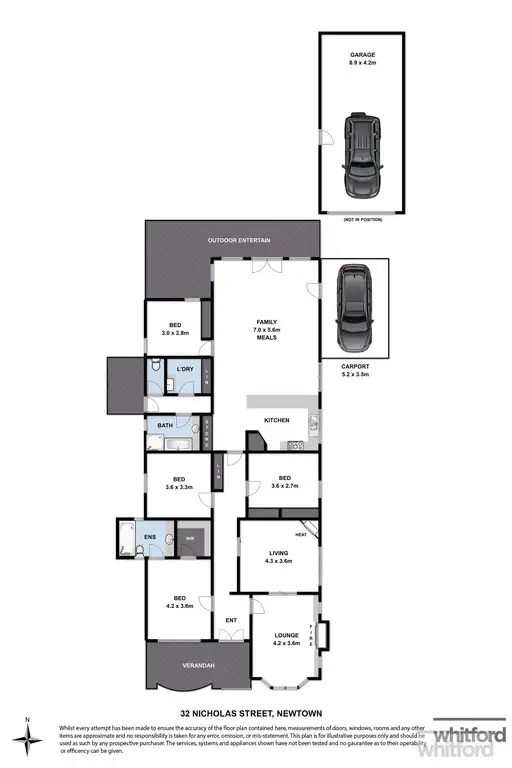 Floorplan of Homely house listing, 32 Nicholas Street, Newtown VIC 3220
