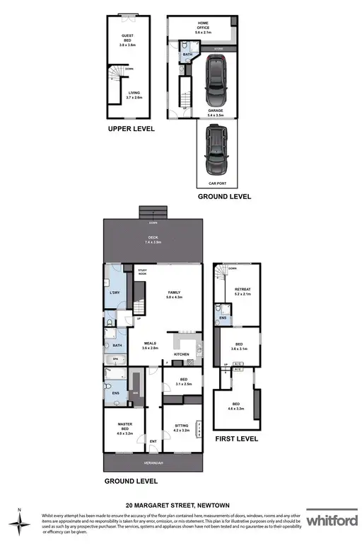 Floorplan of Homely house listing, 20 Margaret Street, Newtown VIC 3220