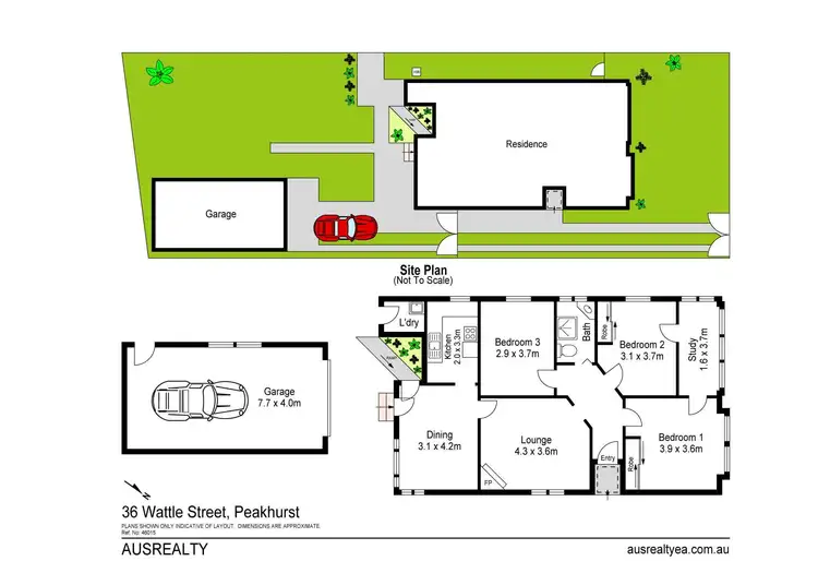 Floorplan of Homely house listing, 36 Wattle Street, Peakhurst NSW 2210
