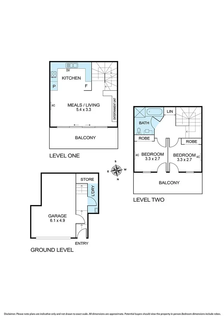 Floorplan of Homely apartment listing, 3/142 Nicholson Street, Coburg VIC 3058