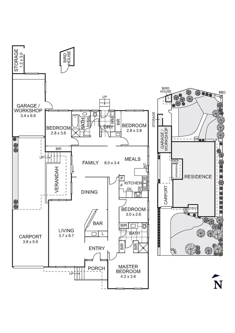 Floorplan of Homely house listing, 41 Mullens Road, Vermont South VIC 3133
