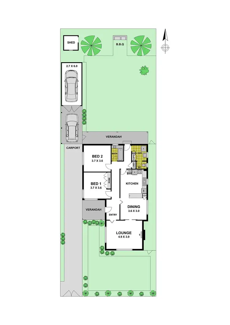 Floorplan of Homely house listing, 56 Westgate Street, Pascoe Vale South VIC 3044