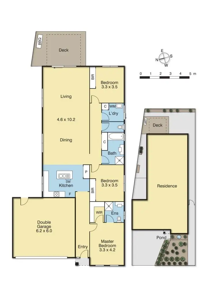 Floorplan of Homely house listing, 6 Comet Avenue, Doreen VIC 3754