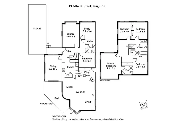 Floorplan of Homely house listing, 19 Albert Street, Brighton VIC 3186