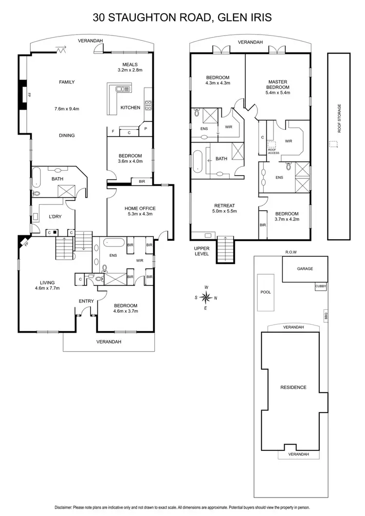 Floorplan of Homely house listing, 30 Staughton Road, Glen Iris VIC 3146