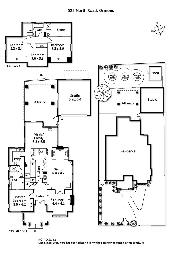 Floorplan of Homely house listing, 623 North Road, Ormond VIC 3204