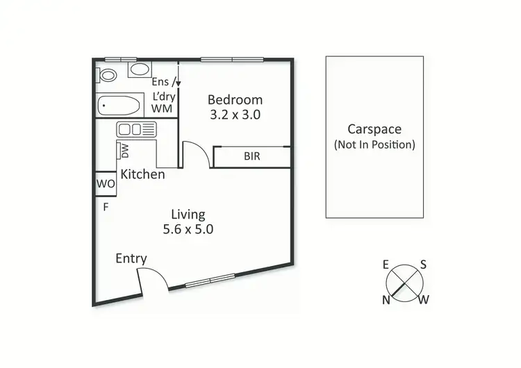 Floorplan of Homely apartment listing, 5/143 Canterbury Road, Middle Park VIC 3206