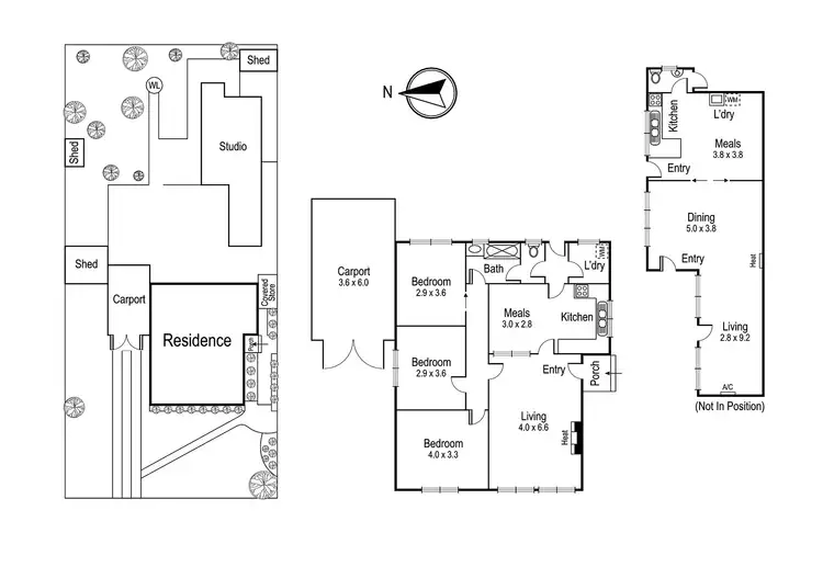 Floorplan of Homely house listing, 484 Waterdale Road, Heidelberg Heights VIC 3081