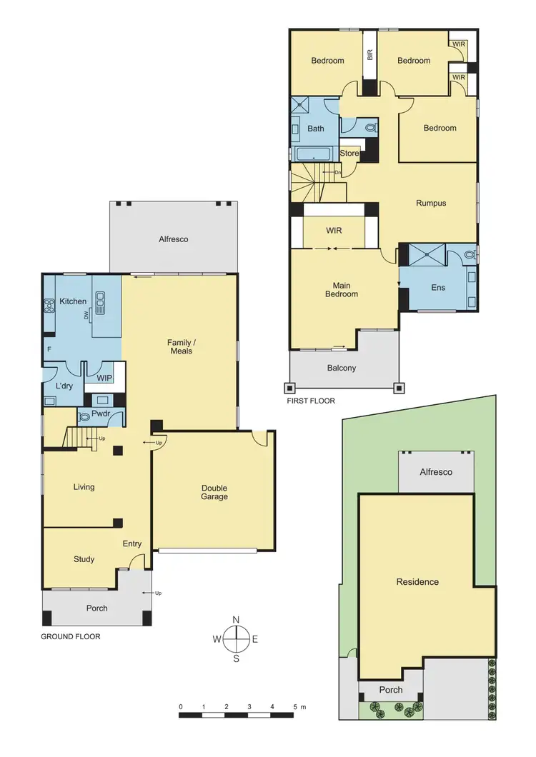 Floorplan of Homely house listing, 118 Hazel Glen Drive, Doreen VIC 3754