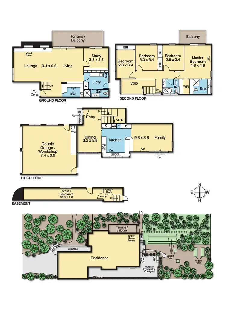 Floorplan of Homely house listing, 54 Purches Street, Mitcham VIC 3132