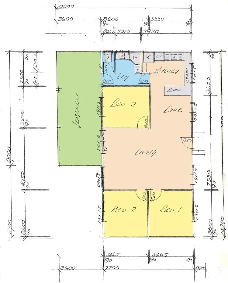 Floorplan of Homely house listing, 12 Maffra Street, The Honeysuckles VIC 3851