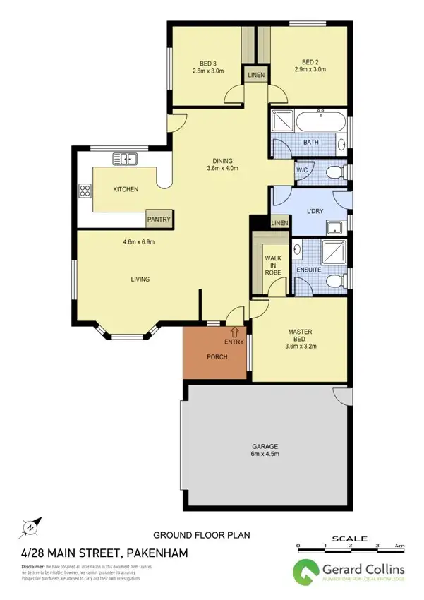 Floorplan of Homely unit listing, 4/28 Main Street, Pakenham VIC 3810