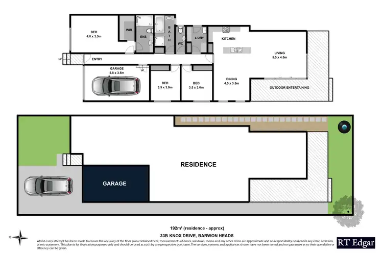 Floorplan of Homely townhouse listing, 33B Knox Drive, Barwon Heads VIC 3227