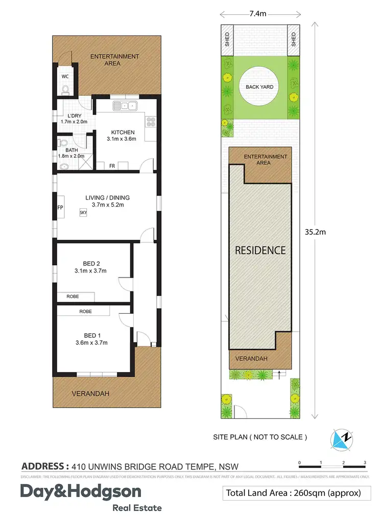Floorplan of Homely house listing, 410 Unwins Bridge Road, Tempe NSW 2044