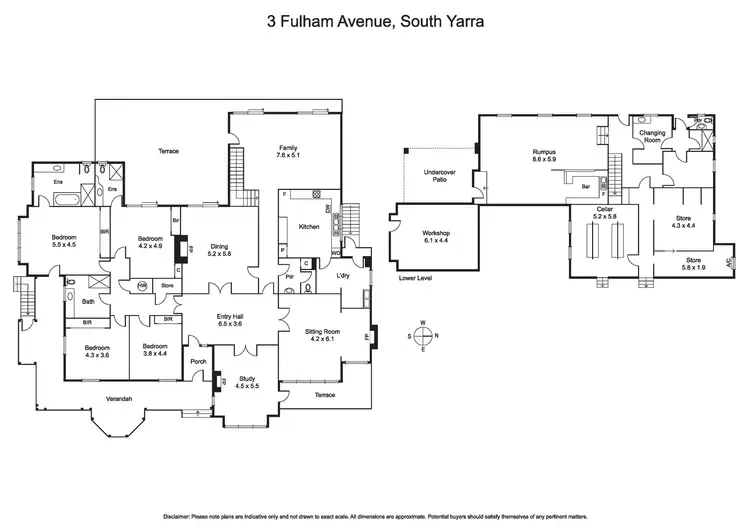 Floorplan of Homely house listing, 3 Fulham Avenue, South Yarra VIC 3141