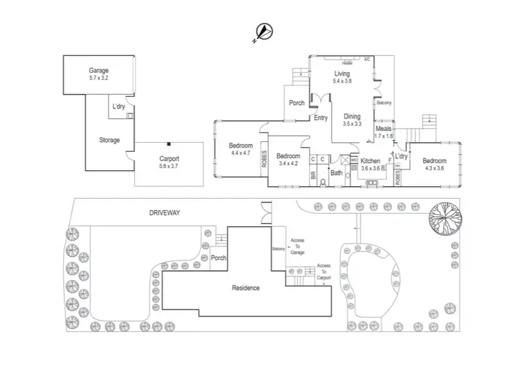 Floorplan of Homely house listing, 25 McArthur Road, Ivanhoe East VIC 3079