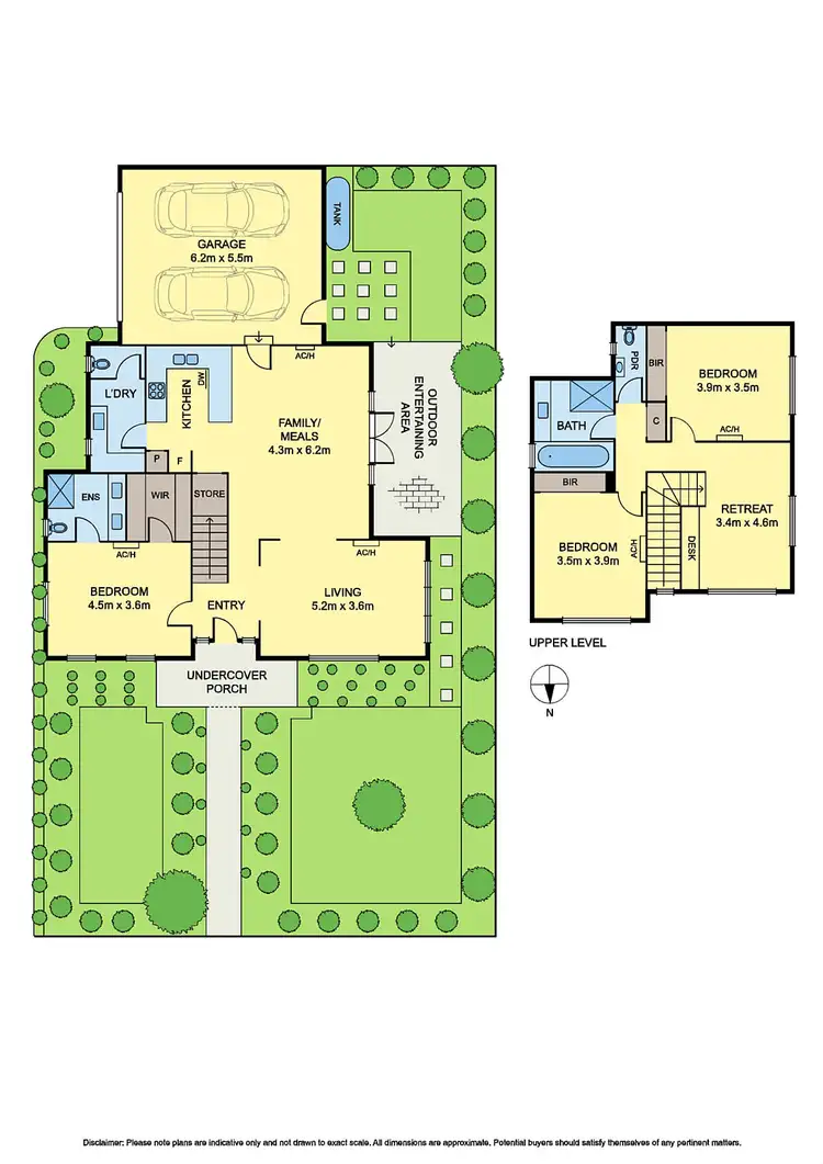 Floorplan of Homely townhouse listing, 1/970 Riversdale Road, Surrey Hills VIC 3127