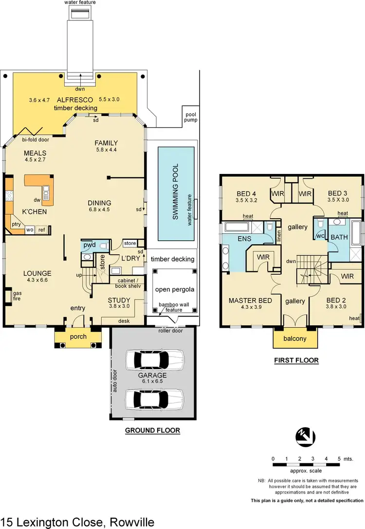 Floorplan of Homely house listing, 15 Lexington Close, Rowville VIC 3178