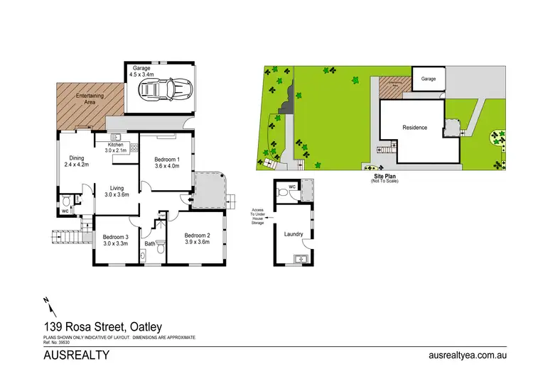 Floorplan of Homely house listing, 139 Rosa Street, Oatley NSW 2223