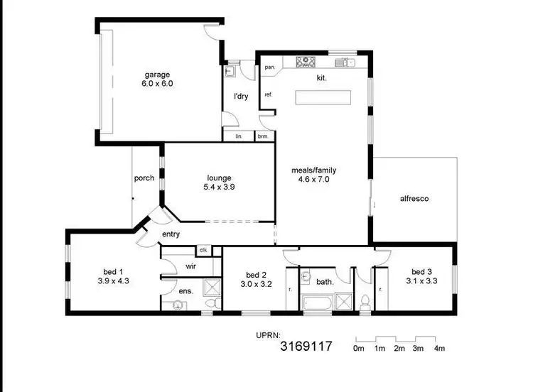 Floorplan of Homely house listing, Address available on request