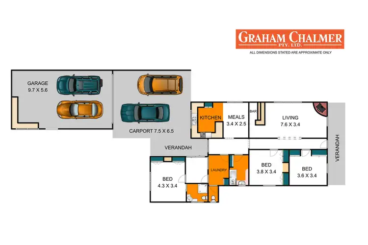 Floorplan of Homely house listing, 128 Fitzroy Street, Sale VIC 3850