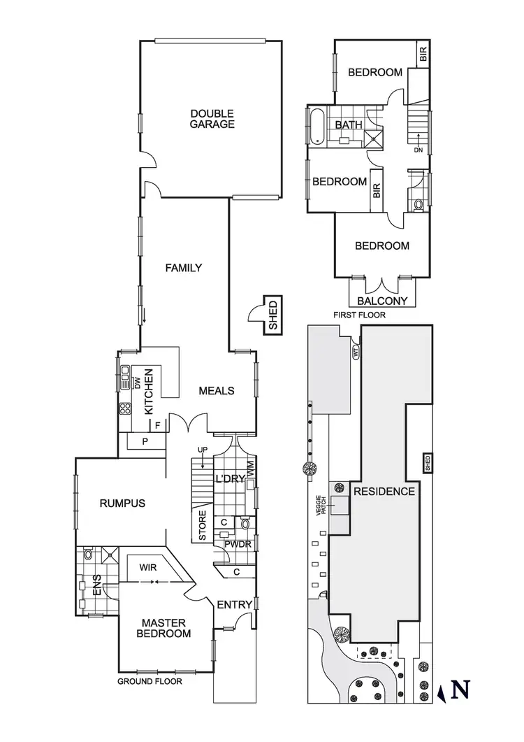 Floorplan of Homely house listing, 125 Flaxen Hills Road, Doreen VIC 3754