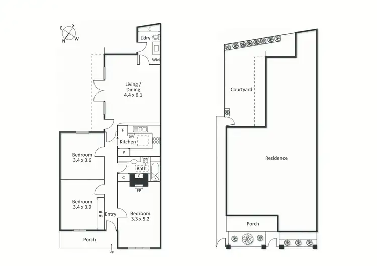 Floorplan of Homely house listing, 180 Station Street, Port Melbourne VIC 3207