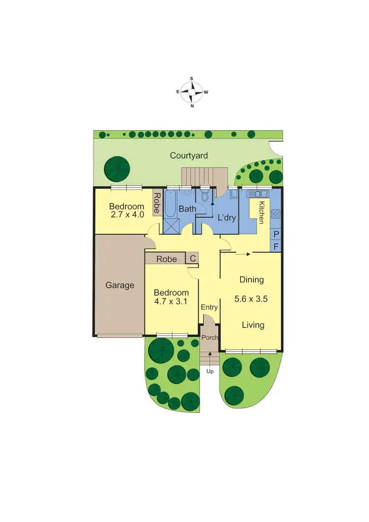 Floorplan of Homely unit listing, 2/130 Balwyn Road, Balwyn VIC 3103