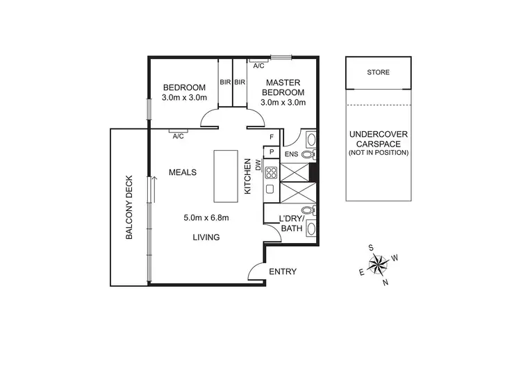 Floorplan of Homely apartment listing, 3 / 12 A Spring Road, Malvern VIC 3144