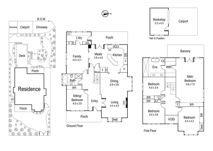 Floorplan of Homely house listing, 90 Ivanhoe Parade, Ivanhoe VIC 3079