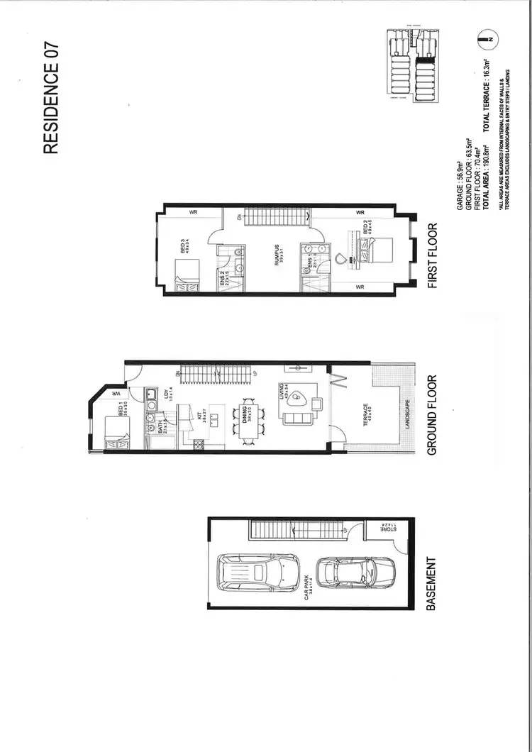 Floorplan of Homely townhouse listing, 7/456 Barkers Road, Hawthorn East VIC 3123