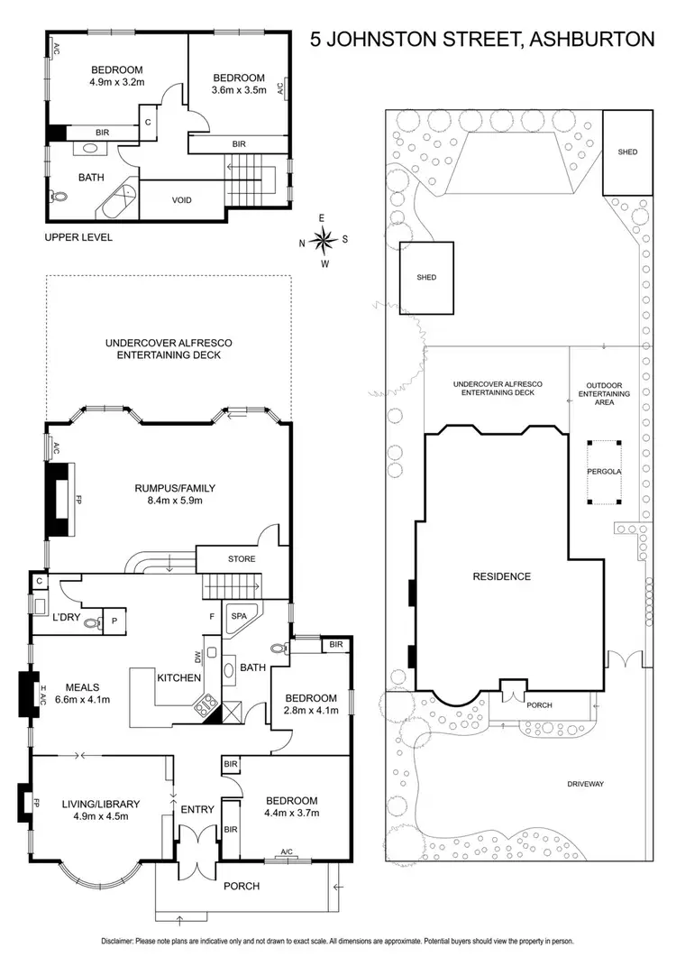 Floorplan of Homely house listing, 5 Johnston Street, Ashburton VIC 3147