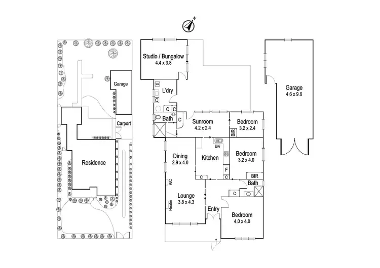 Floorplan of Homely house listing, 31 Naroon Road, Alphington VIC 3078
