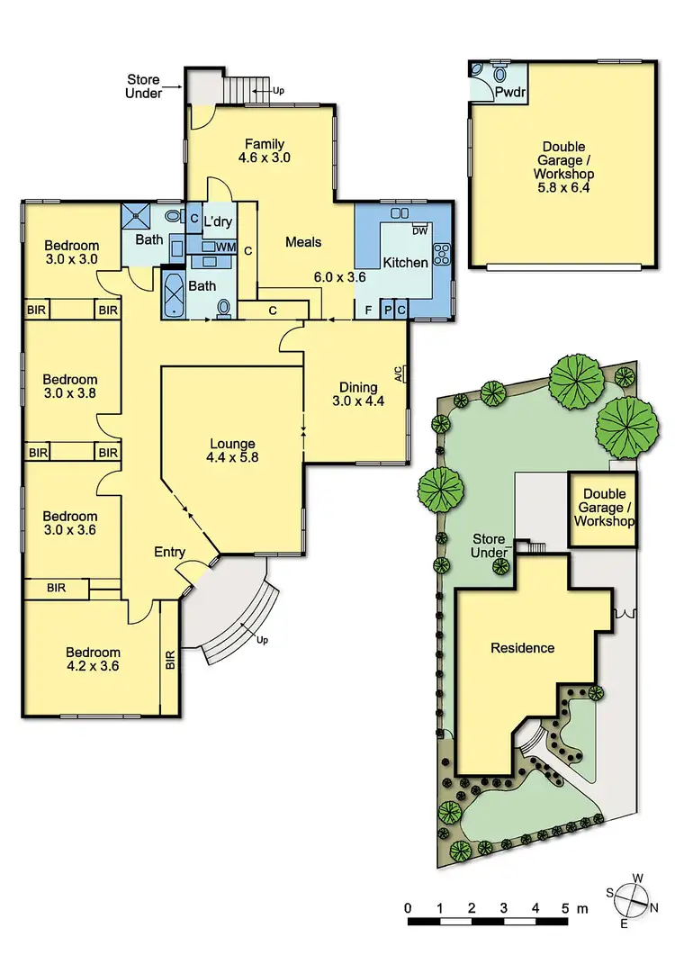 Floorplan of Homely house listing, 15 Nerissa Grove, Oak Park VIC 3046