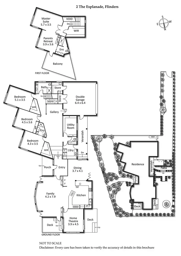 Floorplan of Homely house listing, 2 The Esplanade, Flinders VIC 3929